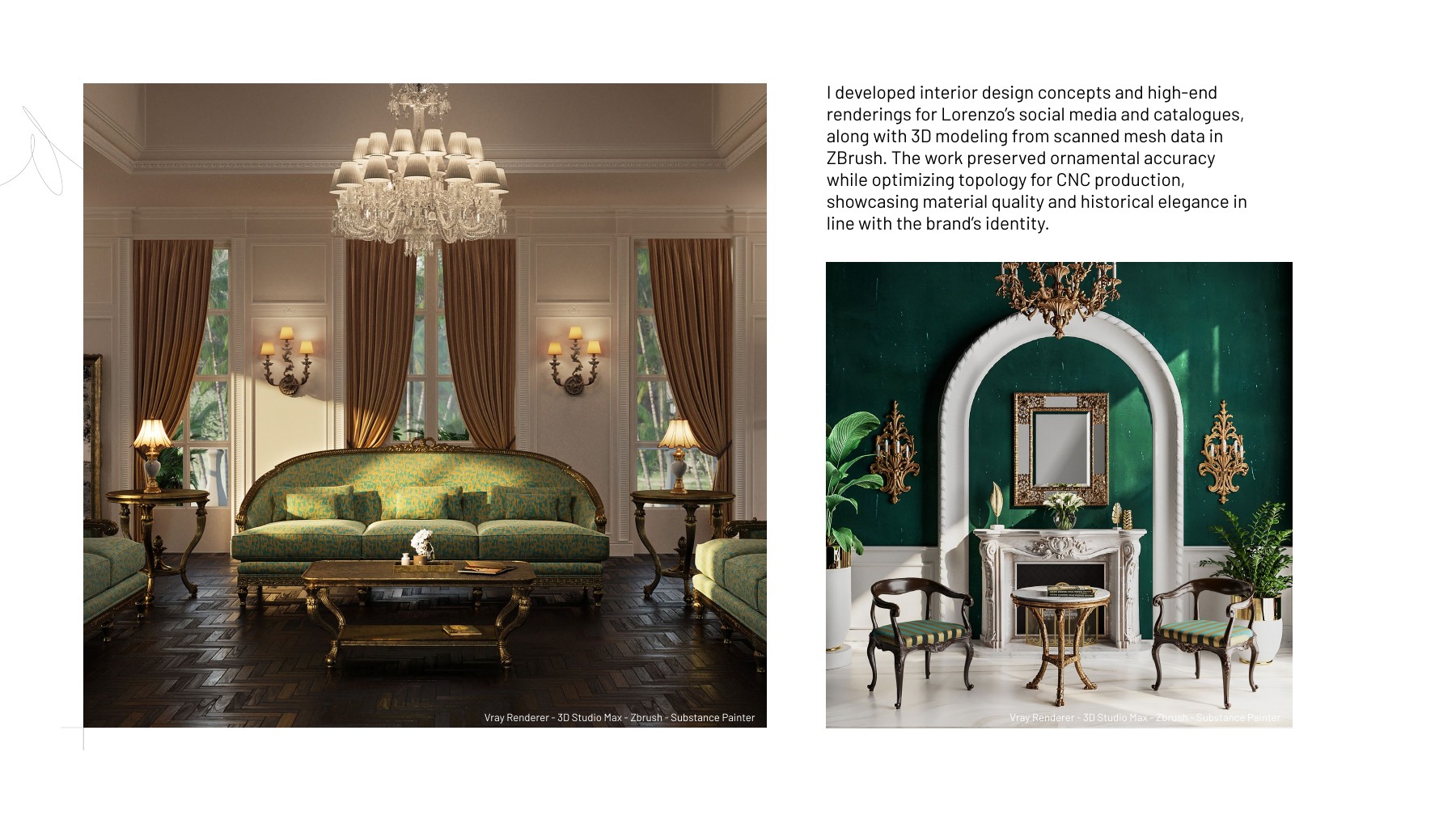 Lorenzo furniture and interior collection